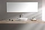 WeaShaemgLi Round Ceramic Cloakroom Basin Sink Gloss White 120x290x440mm view 4