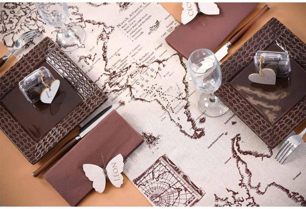 Travel Table Runner, Beige, 29 cm x 3 m - Image 3