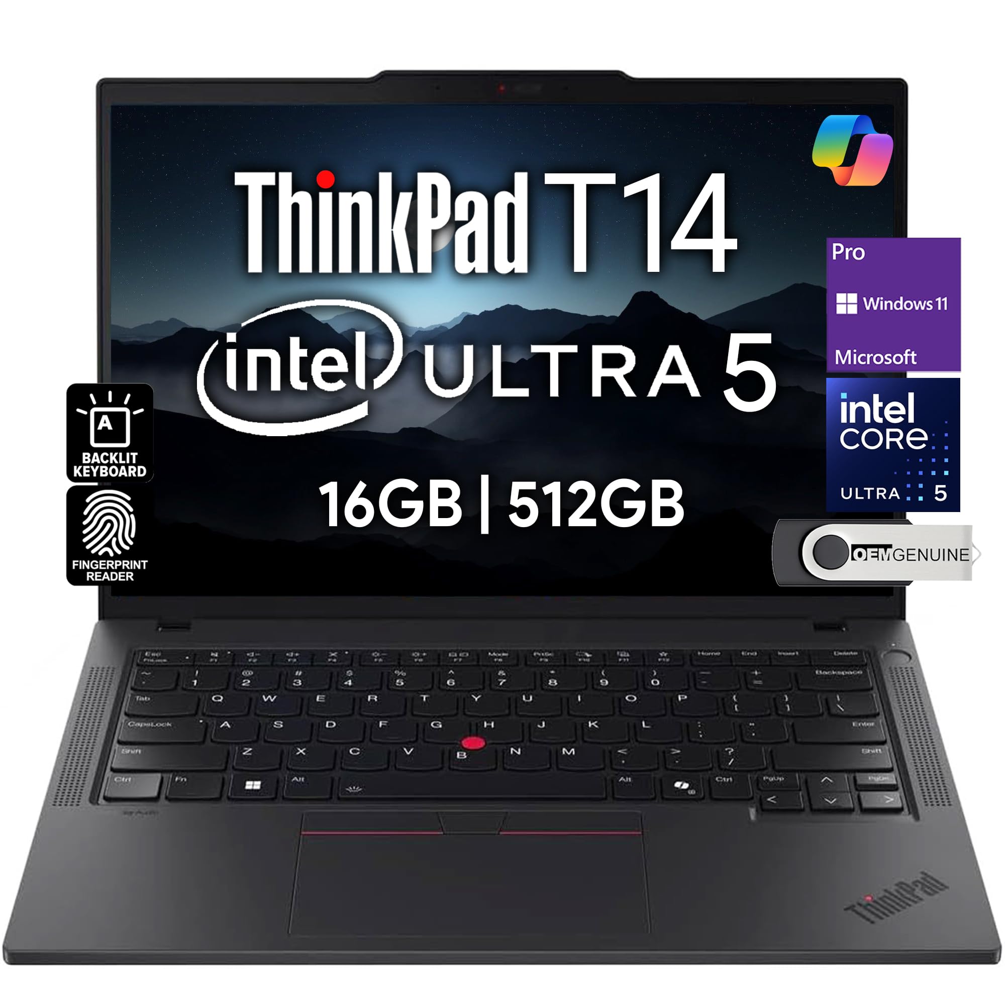 Lenovo ThinkPad T14 Gen 5 Business Laptop