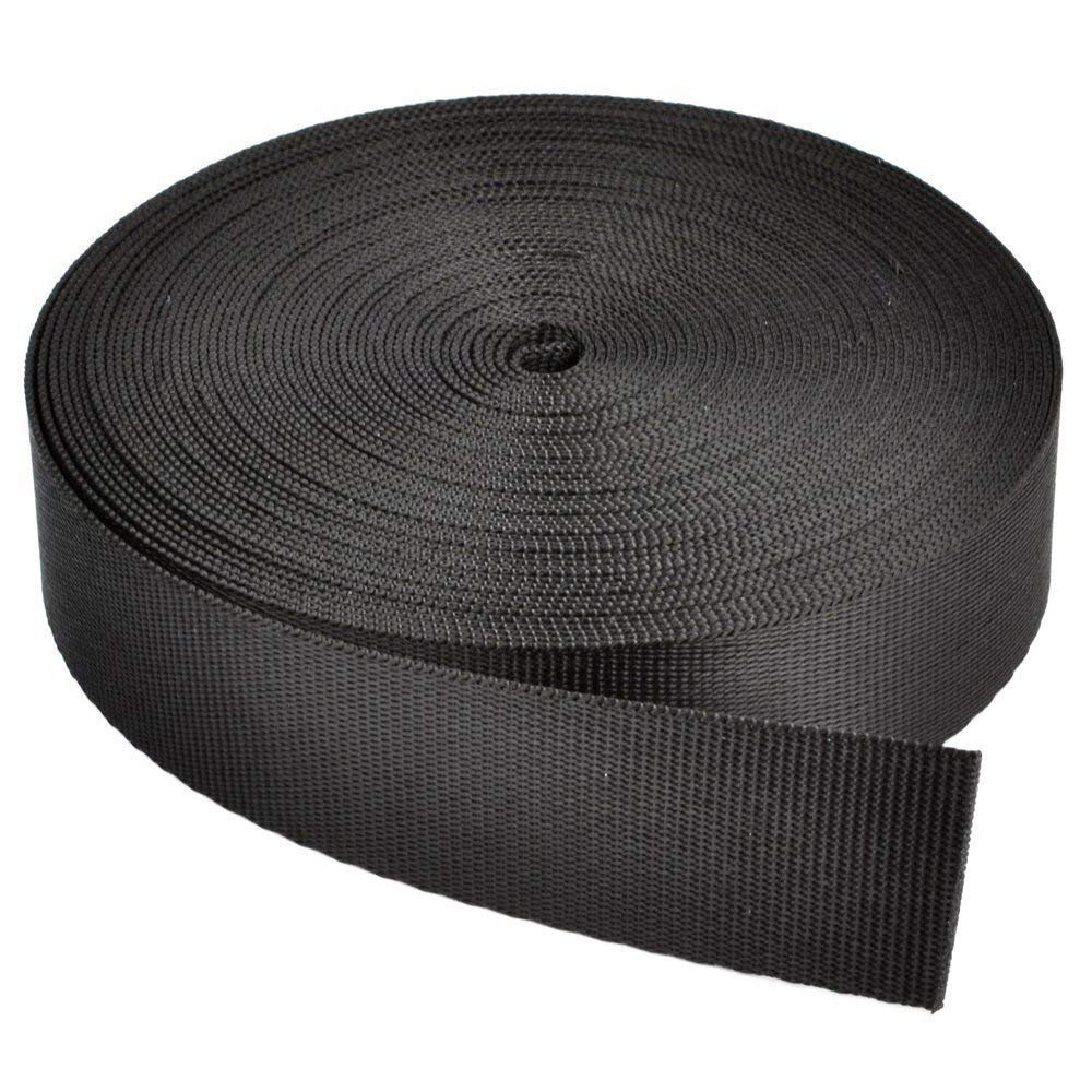 1 Inch Wide 10 Yards Black Nylon Heavy bing Strap Fastening Strap eBay