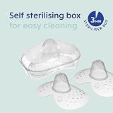 MAM Nipple Shields Medium 2 Pack with Sterilisable Travel Case SkinSoft Silicone view 5