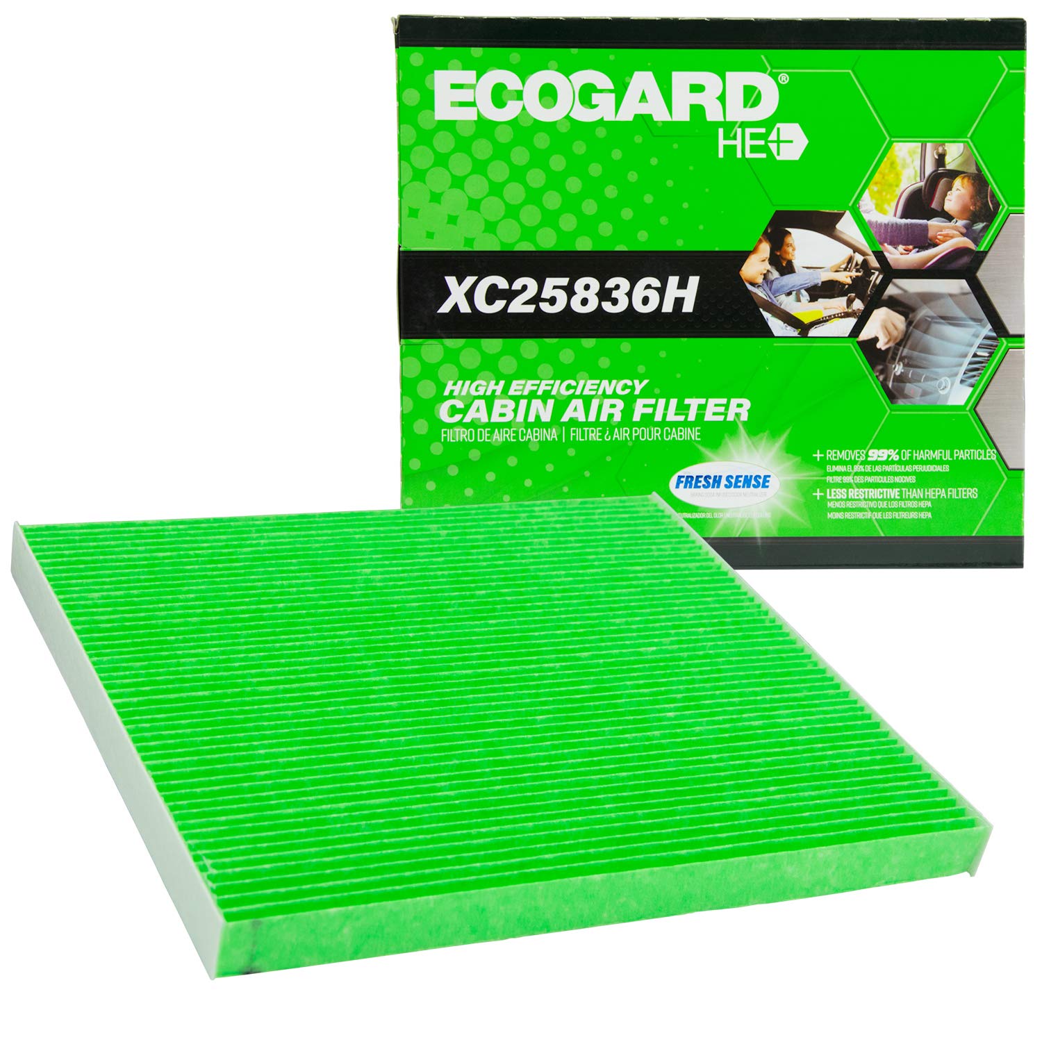 Ecogard Xc25836h High Efficiency Cabin Air Filter Baking Soda