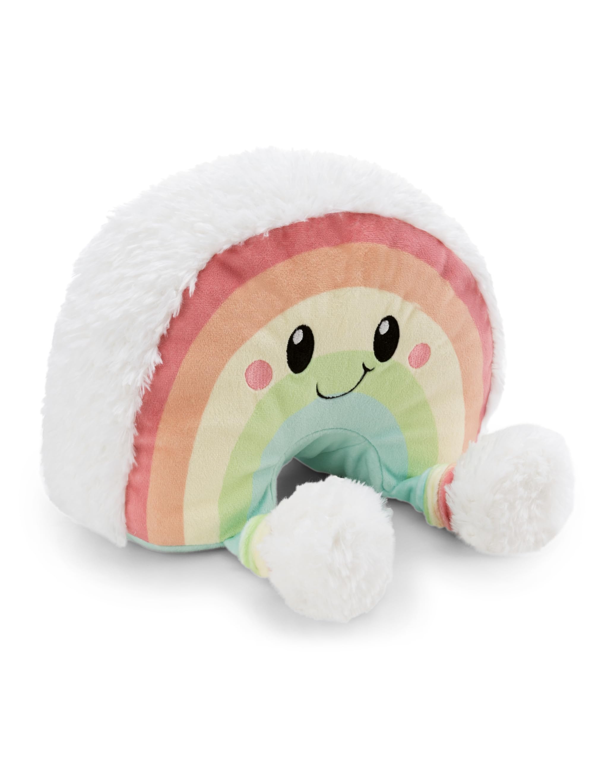 NICI Kuschelfigur Regenbogen Nibsi 28cm - bunt - Weiche Plüschfigur – niedlicher, Flauschiger Regenbogen zum Kuscheln & Spielen, für Kinder & Erwachsene – tolle Geschenkidee | 62317