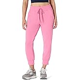 Amazon Essentials Women's Athletic Soft Performance Lightweight Cropped Capri Workout Jogger Sweatpants