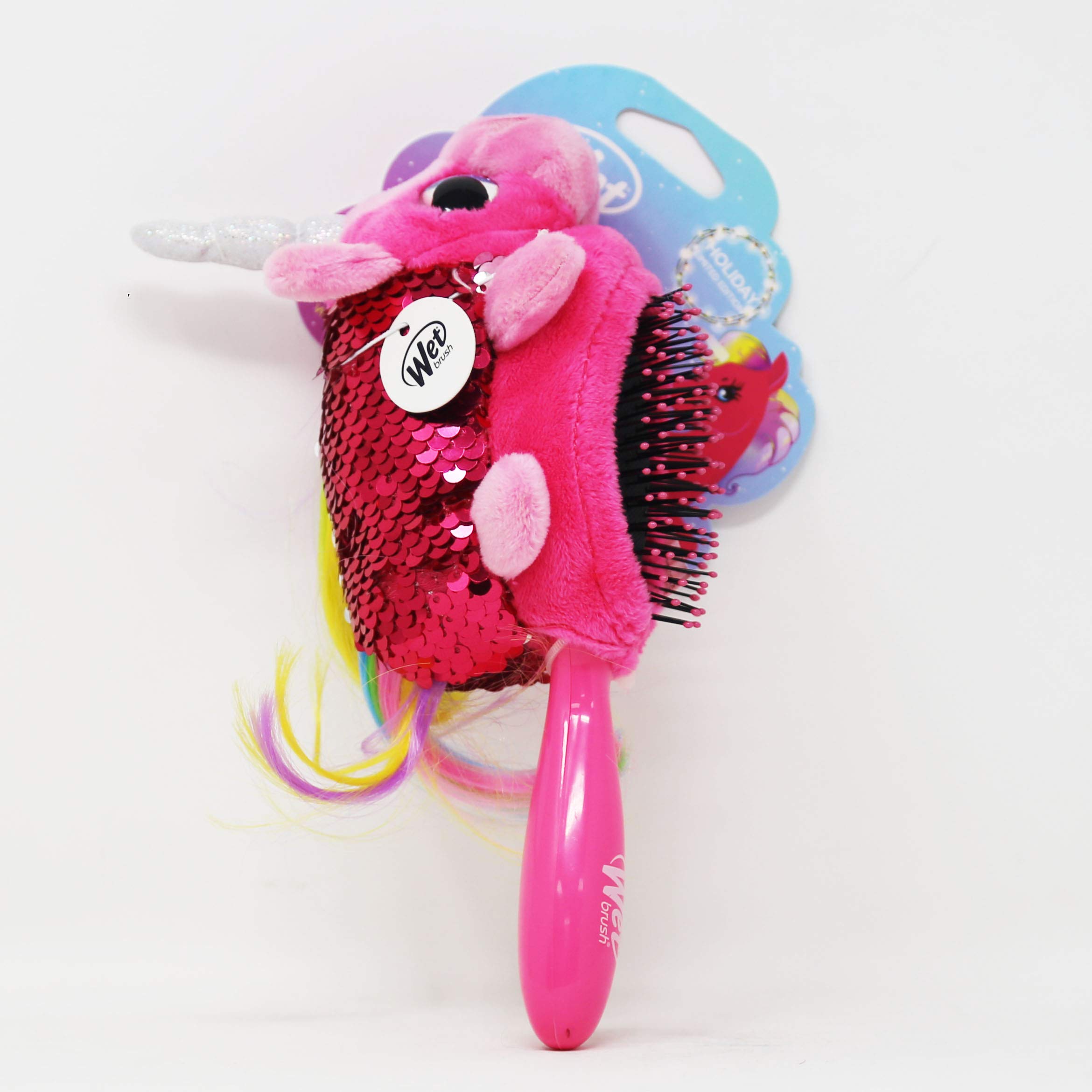 The Wet Brush Plush Brush Rainbow Unicorn