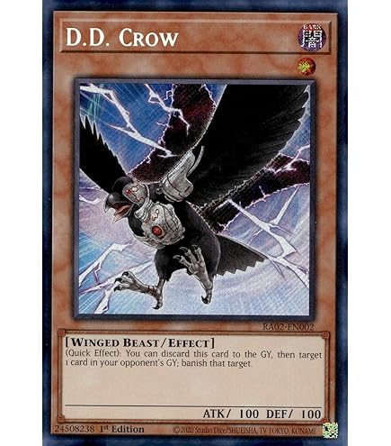 Amazon.com: D.D. Crow - BLCR-EN077 - Ultra Rare - 1st Edition