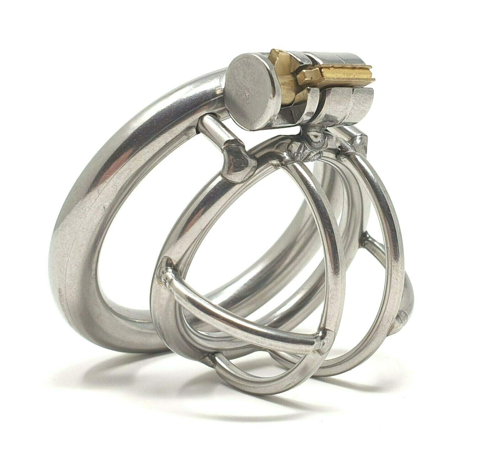Bondage Masters Male Chastity Device with Ultra Short Lightweight Cage