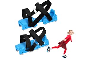 GJQ Toddler Ice Skates, Kids Ice Skates, Adjustable Ice Skates for Kids, Upgrade Double Blade Ice Skates for Toddlers, Suitab
