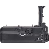 Hersmay BG-R10 Vertical R5/R6 Battery Grip for Canon EOS R5 R5C R6 R6II DSLR Camera, Replace for Canon BG-R10 Battery Holder for Up to Two LP-E6 LP-E6NH LP-E6N Batteries
