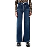 FRAME Women's Le Slim Palazzo Bardot Pocket Jeans