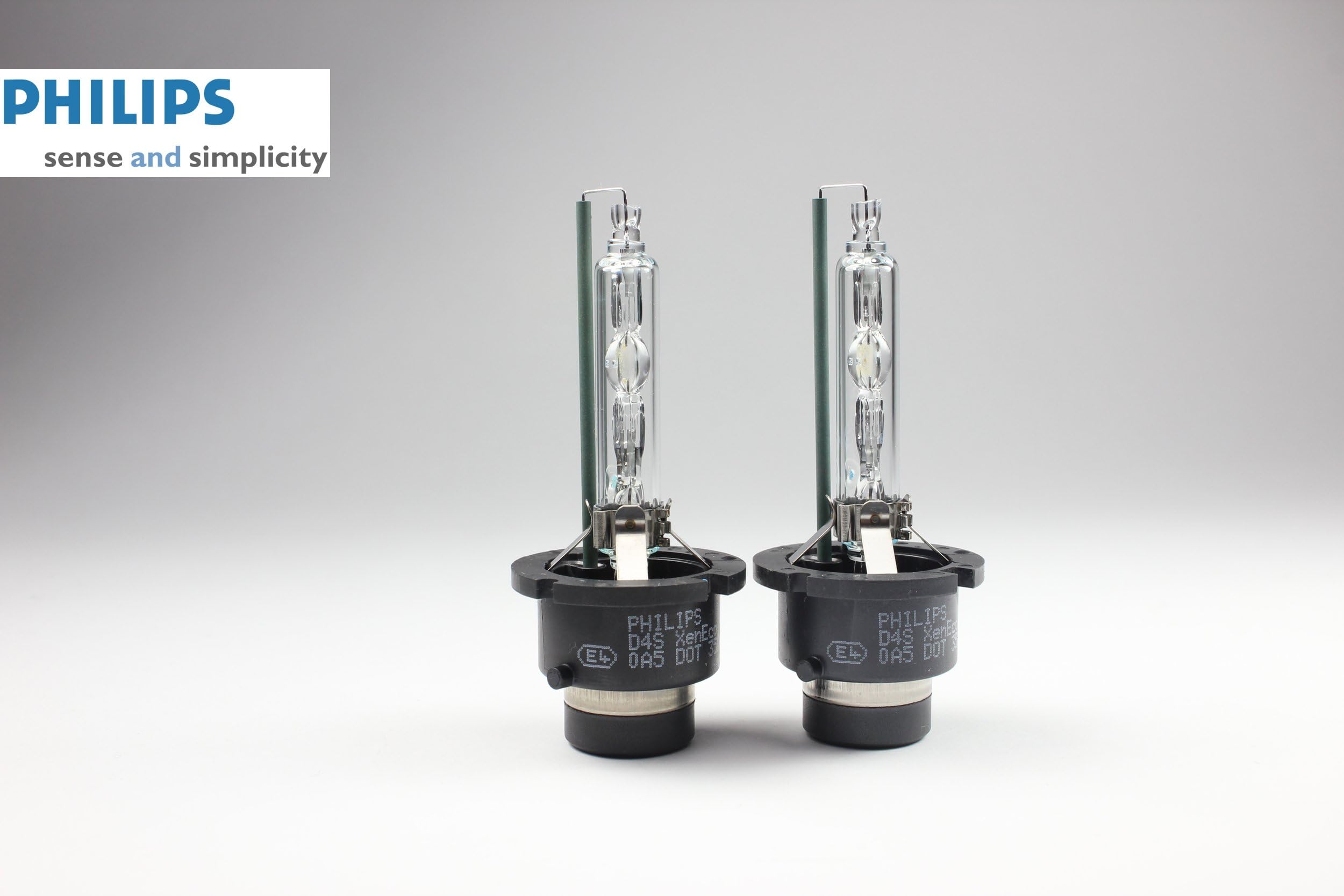 XC PHILIPS OEM 4300K D4S Xenon HID Headlight Bulbs #42402 Dual Pack, Pack of 2