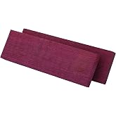 Woodcraft Purpleheart Figured 3/8" X 1-1/2" X 5" Knife Scale Pair