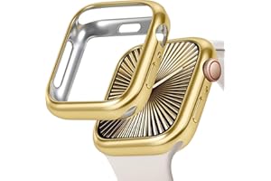 JR.DM 40mm Soft Flexible TPU Case Compatible for Apple Watch Series 6/5/4/SE Touchable Screen Lightweight Anti-Scratch All-Ar