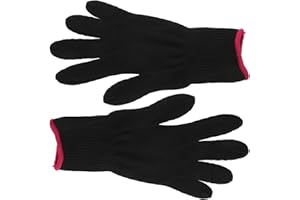 IMIKEYA Heat Resistant Gloves for Hair Styling Anti-Scalding Thermal Styling Gloves Protect Hands from Curling Wands and Flat