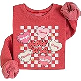 Cute Teacher Valentine Sweatshirt, Love Womens Valentines Day Gift