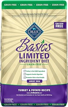 blue basics turkey and potato small breed