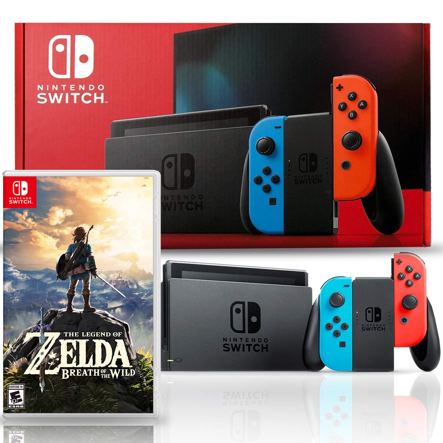 nintendo switch breath of the wild bundle