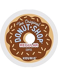 The Original Donut Shop Keurig Single-Serve K-Cup Pods, Regular Medium Roast Coffee, 72 Count