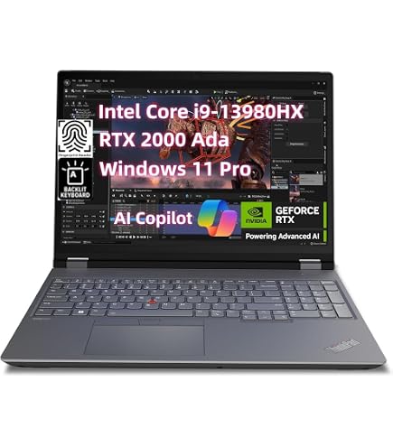 Amazon.com: Lenovo ThinkPad P16 Mobile Workstation Laptop (16