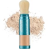 Colorescience, Total Protection Brush-On Shield, Medium, SPF 50 | PA++++ Broad Spectrum, 80-Min Water Resistant, Dermatologist Recommended, Hypoallergenic