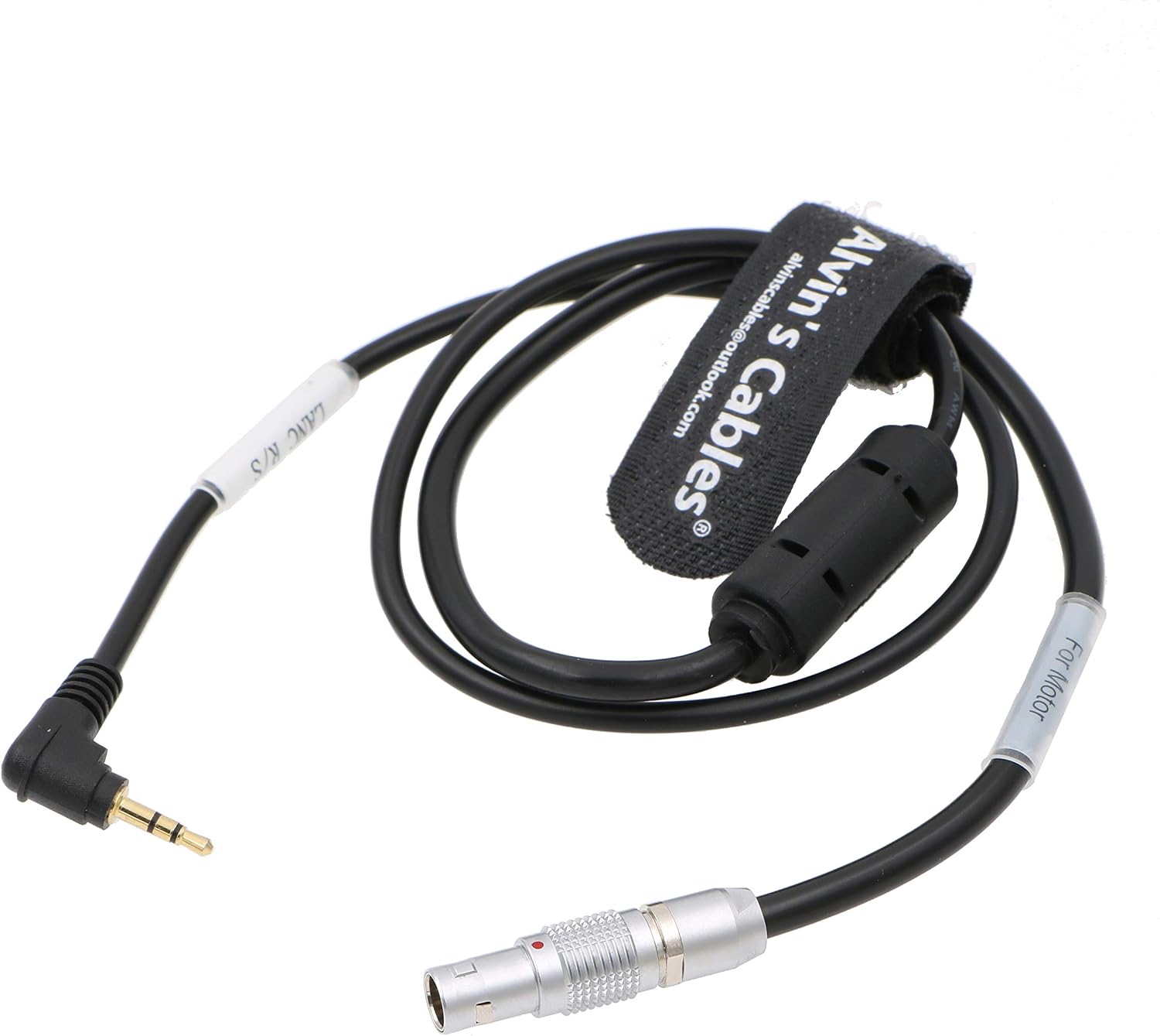 Cavo Di Collegamento Daisy Chain Alvin's Cables Nucleus M - 7 Pin Maschio A Maschio, 45 Cm - Per Motori Di Messa A Fuoco