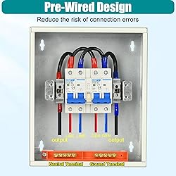 Transfer Switch for Home Generator, Upgraded 63 Amp