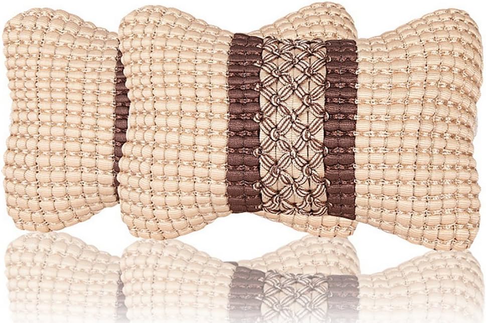 BMDHA Car Neck Support Ice Silk Materials Breathable Comfortable Summer Use (2 Pieces)
