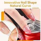 Makartt Short Almond Nail Tips 510pcs 15 Sizes Full Cover False Nails view 8
