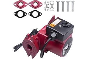 UPS26-99FC, 52722512 Water Circulator Pump 115V 1/6HP 3-Speed Boiler Pump for Hydronic Heating, Radiant Heating, Fan Coil Hea