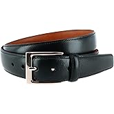 Trafalgar Men's Big & Tall Classic Cortina 30mm Leather Belt