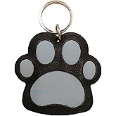 Genuine Leather Keychain, Animal Leather Keychain, Animal Keychain, Real Leather, Pet Lover Keyring Charm Pendant Gifts