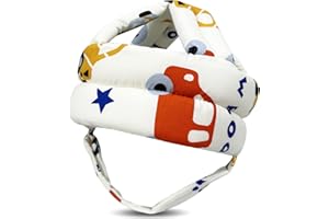 REFLYAWAY Baby Head Protector for Crawling Walking, Baby Helmet Adjustable No Bumps and Soft Cushion, Infant Safety Cap for Kid Learning to Walk