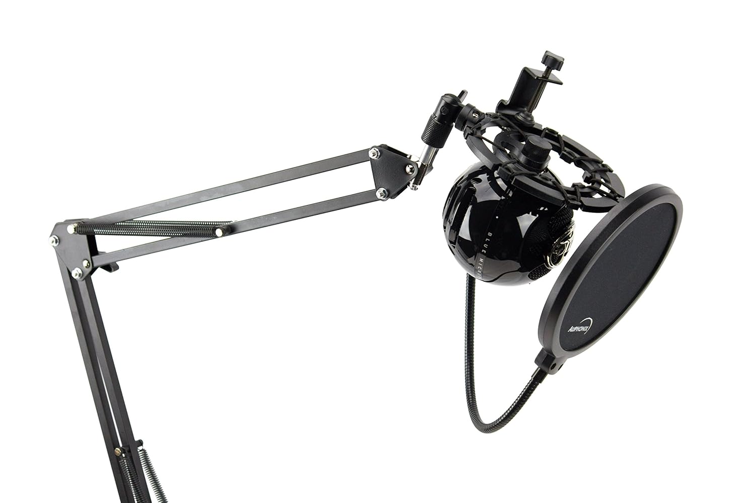 Aluminio Montaje de Choque para micrófono azul bola de nieve por ...