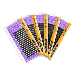 NAGARAKU 5 Trays Eyelash Extensions Individual