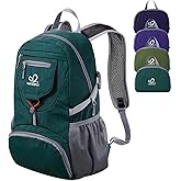 WATERFLY Small Lightweight Packable Backpack: 20l Ultra Light Foldable Travel Hiking Camping Daypack Day Pack for Man Woman