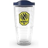 Tervis Classic Tritan 24OZ | MLS Nashville SC - Primary Logo | Made in America, BPA/PFAS Free, Keeps Drinks Hot or Cold