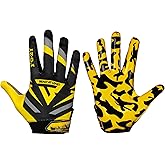 Beast AT Least Youth Football Gloves, Sticky Wide Receiver Gloves for Kids & Adults, Flag Football Gloves with Enhanced Silicone Grip for Men Women, Breathable Football Gloves
