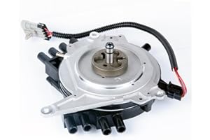 MAS Ignition Distributor with Cap & Rotor Compatible with Optispark LT1 Chevy Camaro Caprice Corvette Buick Roadmaster Pontiac Firebird V8 5.7L Replacement for 1104032 KA-GM8381 DST109