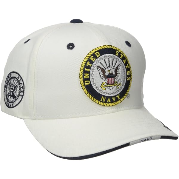 Infinite Hats US Navy Baseball Cap - Adjustable Snapback Cotton Polyester Cap, One Size Fits Most Adults - View #8