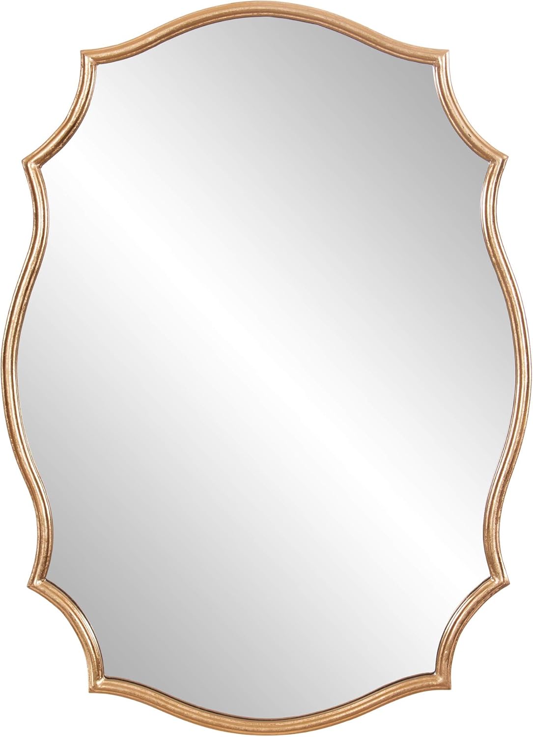 Patton Wall Decor 24x36 Gold Ornate Accent Wall Mounted Mirrors: Home & Kitchen