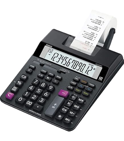 【中古】Casio HR100TM プリンター電卓(12桁) 並行輸入品 [並行輸入品] Amazon.com : Casio Inc. HR-100TM Business Calculator : Printing
