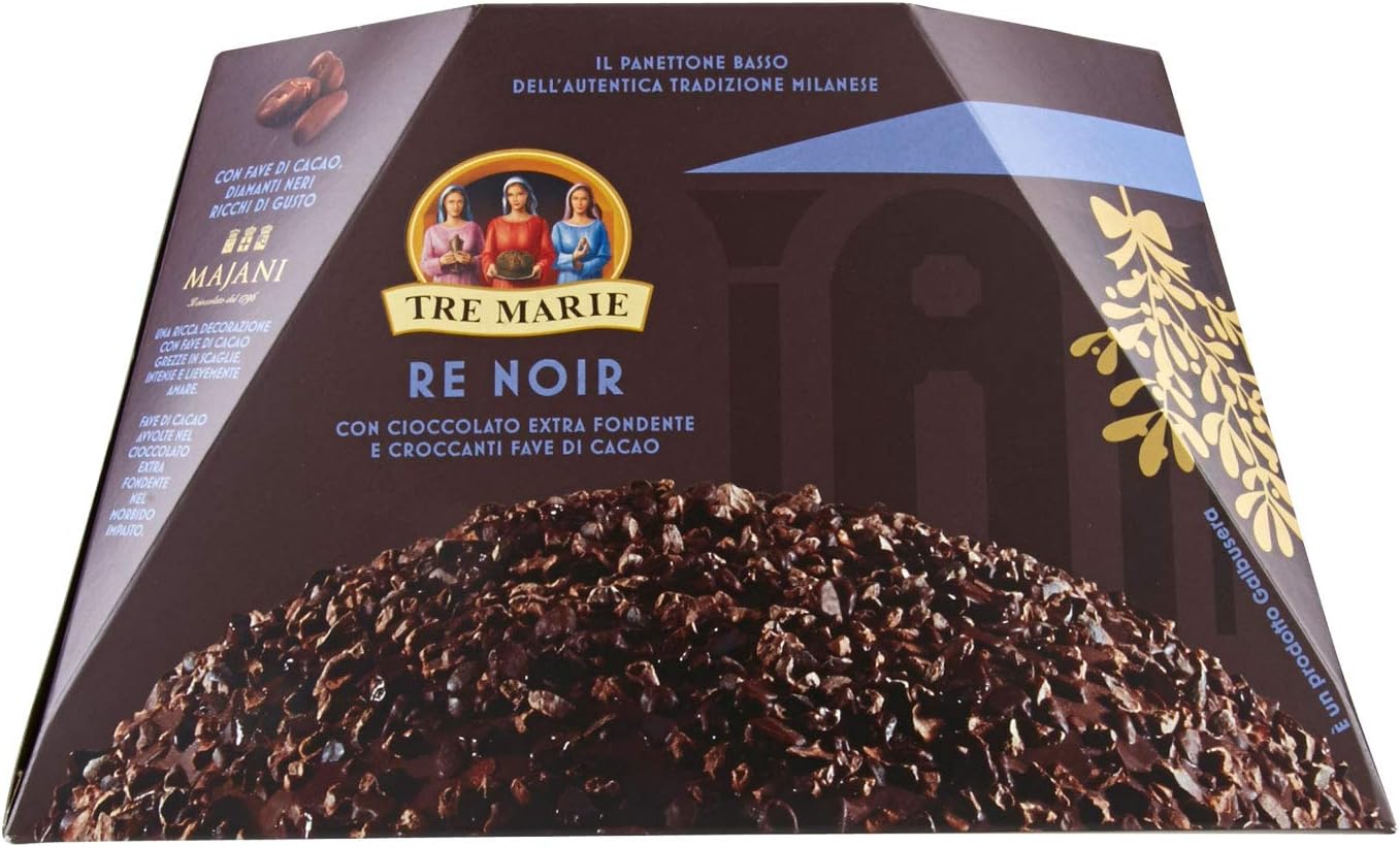 Tre Marie Il Panettone Re Noir - 900 g: Amazon.it: Alimentari e cura della casa