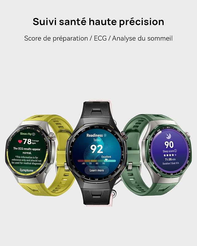 Watch GT 7 Pro 46mm Montre connectée, Jusqu'à 21 Jours, ECG, Noir