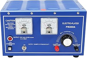 DONSU 30A Platinum Silver Gold Plating Machine Jewelry Plater Electroplating Rectifie Jewelry Plating Rectifier Surface Treatments Gold Plating Machine 110V