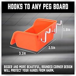 HORUSDY 238-Piece Pegboard Hooks