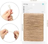 G2PLUS 2MM Jute Twine 50M Brown Natural Garden String 2 Ply view 3