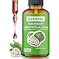 JUYIHEAL Mineral Supplements Soursop Graviola Leaf Extract Liquid Drop Plus Pure Botanical for Cell Support, Zzz & Antioxidant - Soursop Bitters Liquid, 2-4 Month Supply, 2 Fl Oz