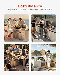 VEVOR Outdoor Kitchen Drawers 16" W x 28.5" H x