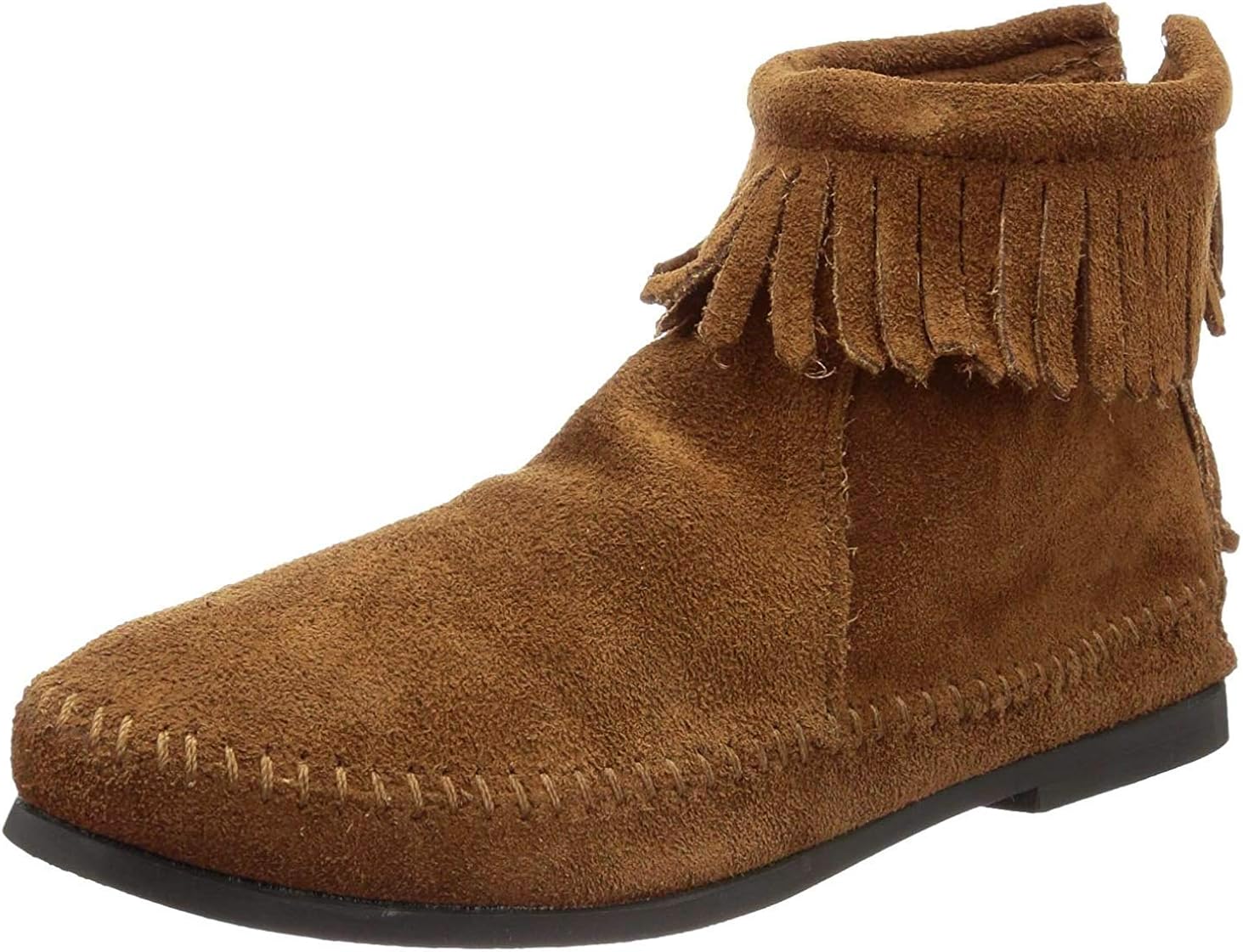 suede moccasin boots