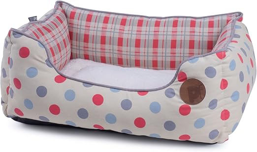 polka dot dog bed